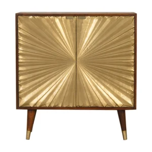 Manila Gold-meubel van Artisan Furniture, 2 binnenplanken, goudbruin gemêleerd Manila Gold-meubel van Artisan Furniture, 2 binnenplanken, goudbruin gemêleerd