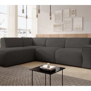 AX LIVING Hoekbank L-vorm Didim L grijs 292 cm stijlvol comfortabel links AX LIVING Hoekbank L-vorm Didim L grijs 292 cm stijlvol comfortabel links