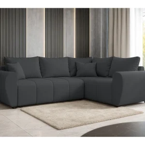 AX LIVING Hoekbank Malatya L met slaapfunctie donkergrijs 235 cm rechts AX LIVING Hoekbank Malatya L met slaapfunctie donkergrijs 235 cm rechts