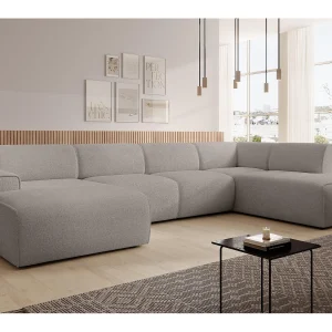 AX LIVING XXL bank U-vorm Didim beige 378 cm modern ruim rechts
