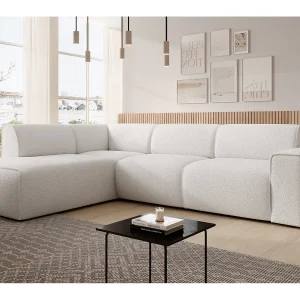AX LIVING Hoekbank L-vorm Didim L wit 292 cm stijlvol comfortabel links AX LIVING Hoekbank L-vorm Didim L wit 292 cm stijlvol comfortabel links