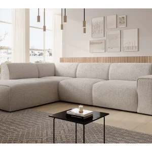 AX LIVING Hoekbank L-vorm Didim L ivoor 292 cm stijlvol comfortabel links AX LIVING Hoekbank L-vorm Didim L ivoor 292 cm stijlvol comfortabel links