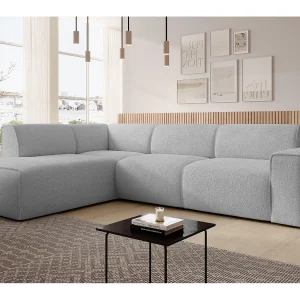 AX LIVING Hoekbank L-vorm Didim L lichtgrijs 292 cm stijlvol comfortabel links AX LIVING Hoekbank L-vorm Didim L lichtgrijs 292 cm stijlvol comfortabel links