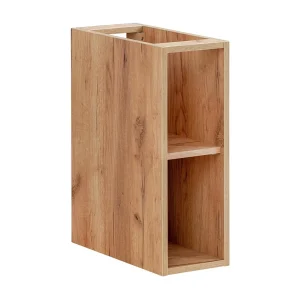 Accessoire muur NALYA 57 cm – Licht eiken – Hangend aanvulling voor wastafelmeubel