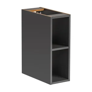 Accessoire voor onderkast wastafel TAMO – 20 cm – Kleur antracietgrijs – Om op te hangen