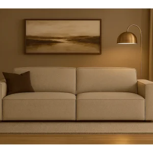 3-zits Sofa Cursal 244x102x70 cm beige Raven 30 3-zits Sofa Cursal 244x102x70 cm beige Raven 30