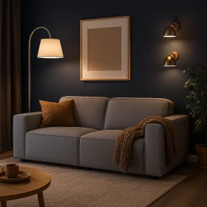 2-zits Sofa Cursal 204x102x70 cm grijs Raven 7 2-zits Sofa Cursal 204x102x70 cm grijs Raven 7