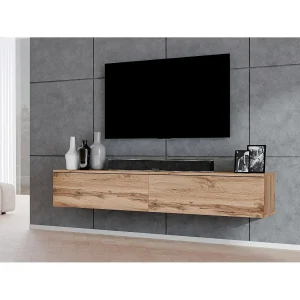 AX LIVING Design TV-meubel Loriano 2×100 cm eiken Wotan AX LIVING Design TV-meubel Loriano 2×100 cm eiken Wotan