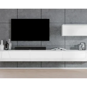 AX LIVING Woonwand Loriano IV 300 cm wit mat/hoogglans AX LIVING Woonwand Loriano IV 300 cm wit mat/hoogglans