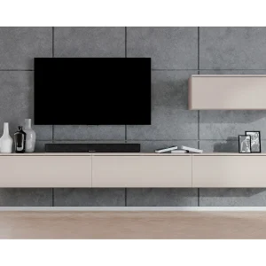 AX LIVING Woonwand Loriano IV 300 cm kasjmier beige AX LIVING Woonwand Loriano IV 300 cm kasjmier beige