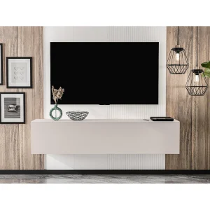 AX LIVING tv kast ZIVOLLI 160 cm beige – modern tv meubel zwevend AX LIVING tv kast ZIVOLLI 160 cm beige – modern tv meubel zwevend