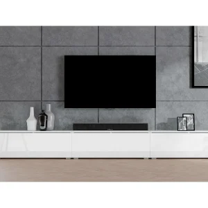AX LIVING TV-meubel Loriano 3×100 cm wit mat/hoogglans AX LIVING TV-meubel Loriano 3×100 cm wit mat/hoogglans