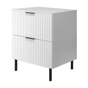 Wastafelmeubel, wit, 60 x 77 x 46 cm, zwarte handgreep, zwarte poten + werkblad Wastafelmeubel, wit, 60 x 77 x 46 cm, zwarte handgreep, zwarte poten + werkblad