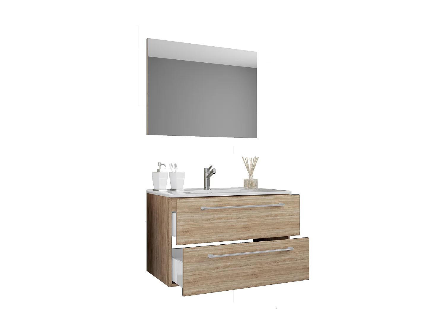 3 stks. wastafelmeubel Badinos SP