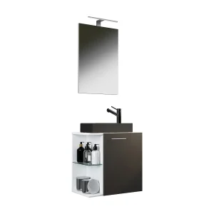 3 stuks wastafel Hausa spiegelkast 3 stuks wastafel Hausa spiegelkast