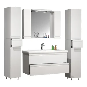 5 stks. wastafelmeubel Silora XL 5 stks. wastafelmeubel Silora XL