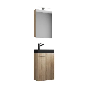 3 stuks wastafel Slito SC smal zwart 3 stuks wastafel Slito SC smal zwart