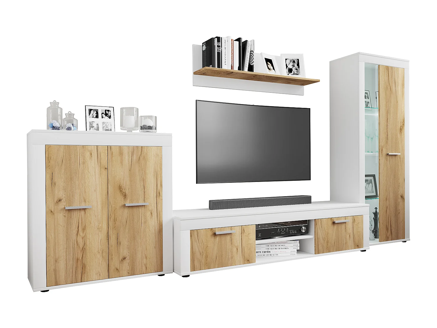 4 stks Kabinet Wandset Residentiële Muur Usilo XL