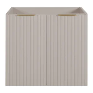 Badkamermeubel, Kasjmier + gouden handvat, 60 x 57 x 46 cm