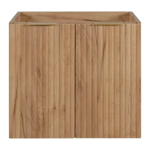 Badkamermeubel, Eik Craft + gouden handvat, 60 x 57 x 46 cm Badkamermeubel, Eik Craft + gouden handvat, 60 x 57 x 46 cm