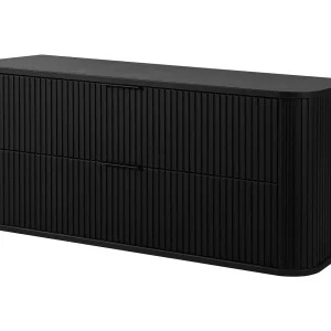 Badkamerkast, Mat Zwart, zwarte handgreep, 41,5 x 120 x 51,7 cm Badkamerkast, Mat Zwart, zwarte handgreep, 41,5 x 120 x 51,7 cm