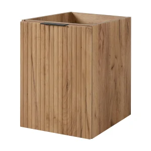 Badkamermeubel, Craft eiken + zwart handvat, 40 x 57 x 46 cm Badkamermeubel, Craft eiken + zwart handvat, 40 x 57 x 46 cm