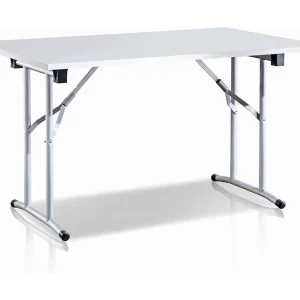 Dmora Opvouwbare Tafel Arnica 75x125x80h cm Zilver 6 Personen Rechthoekig, Draaggewicht 50 kg Made in Italy Dmora Opvouwbare Tafel Arnica 75x125x80h cm Zilver 6 Personen Rechthoekig, Draaggewicht 50 kg Made in Italy