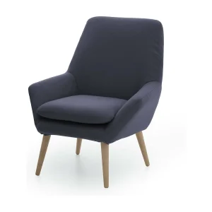 Talamo Italia Annarita stoel blauw Armleuningen Belastbaar 200 kg, Zit Hoogte 44 cm Made in Italy Talamo Italia Annarita stoel blauw Armleuningen Belastbaar 200 kg, Zit Hoogte 44 cm Made in Italy