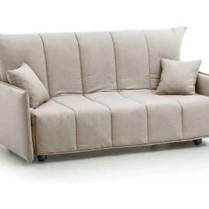 Talamo Italia 2-zits Slaapbank Alissa 90×150 cm Beige Afneembaar Wasbaar, met Uittrekbaar Systeem Made in Italy Talamo Italia 2-zits Slaapbank Alissa 90×150 cm Beige Afneembaar Wasbaar, met Uittrekbaar Systeem Made in Italy