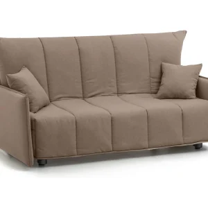 Talamo Italia Slaapbank 3-Zits Allyson 90×190 cm Zwart Taupe Afneembaar Wasbaar, 3 Zitplaatsen Made in Italy Talamo Italia Slaapbank 3-Zits Allyson 90×190 cm Zwart Taupe Afneembaar Wasbaar, 3 Zitplaatsen Made in Italy