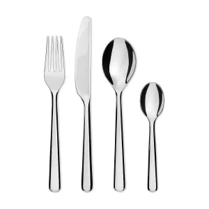 Alessi BG02S24 Bestek- en Messenset 24-delig van Roestvrij Staal