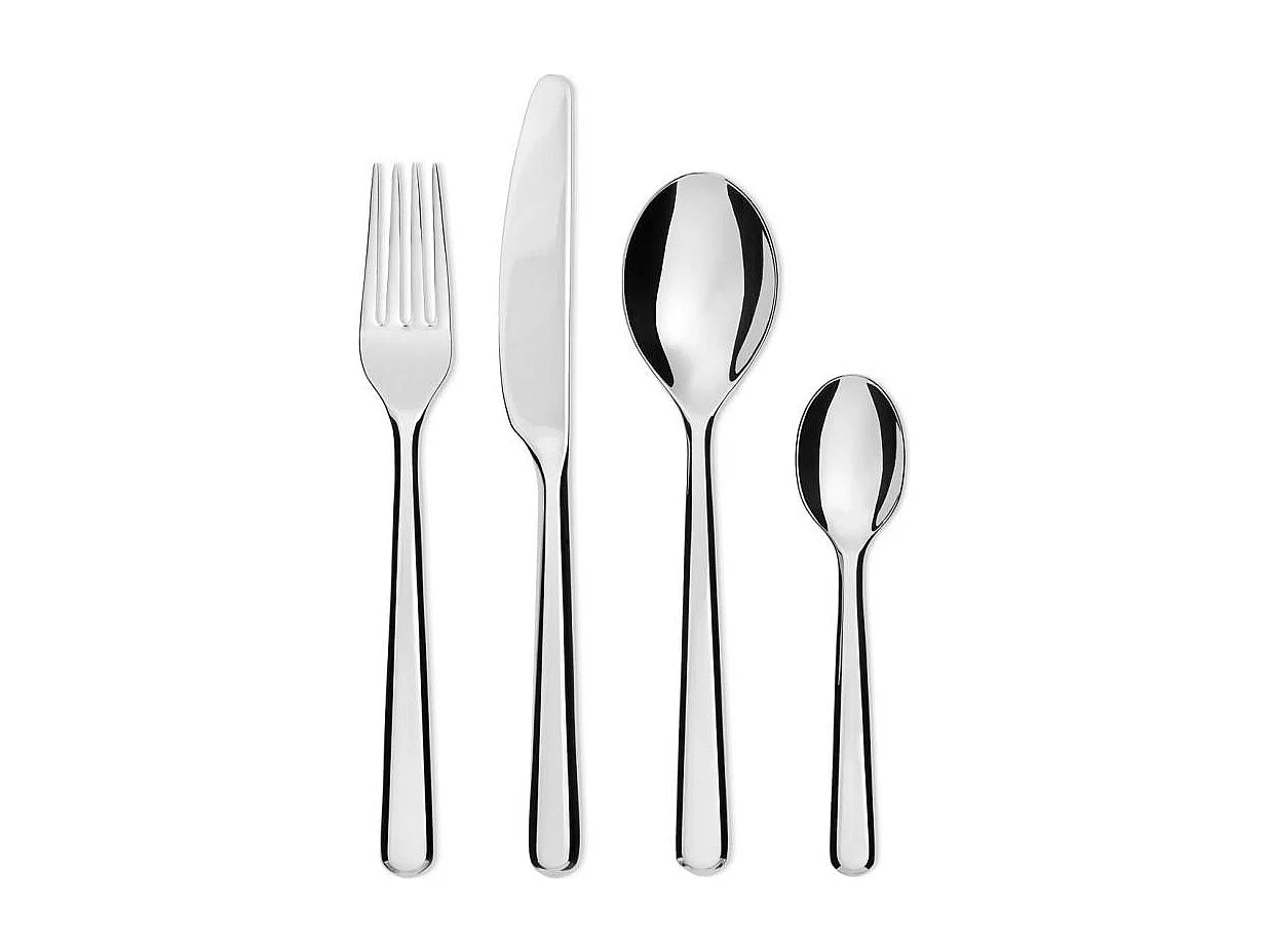 Alessi BG02S24 Bestek- en Messenset 24-delig van Roestvrij Staal