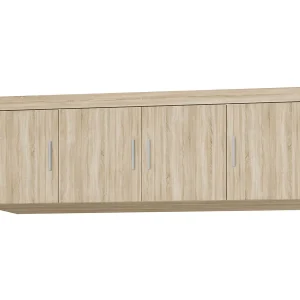 AX LIVING Opzetkast Storicos 4 deuren eiken Sonoma 176x55x53 cm AX LIVING Opzetkast Storicos 4 deuren eiken Sonoma 176x55x53 cm
