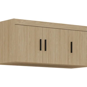 AX LIVING Opzetkast Storicos 3 deuren geolied eiken 133x55x53 cm AX LIVING Opzetkast Storicos 3 deuren geolied eiken 133x55x53 cm