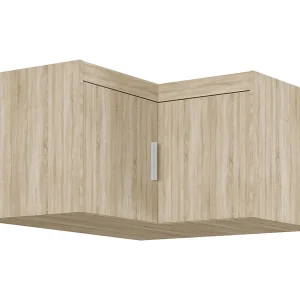 AX LIVING Hoek opzetkast Storicos eiken Sonoma 98x55x98 cm AX LIVING Hoek opzetkast Storicos eiken Sonoma 98x55x98 cm