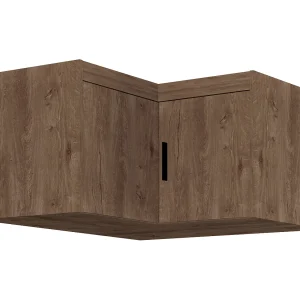 AX LIVING Hoek opzetkast Storicos eiken Lefkas 98x55x98 cm AX LIVING Hoek opzetkast Storicos eiken Lefkas 98x55x98 cm