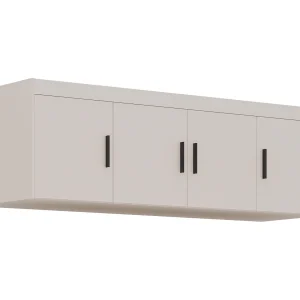 AX LIVING Opzetkast Storicos 4 deuren beige 176x55x53 cm AX LIVING Opzetkast Storicos 4 deuren beige 176x55x53 cm
