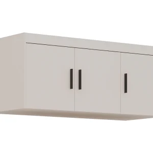 AX LIVING Opzetkast Storicos 3 deuren beige 133x55x53 cm AX LIVING Opzetkast Storicos 3 deuren beige 133x55x53 cm