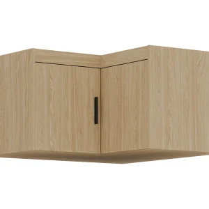AX LIVING Hoek opzetkast Storicos geolied eiken 98x55x98 cm AX LIVING Hoek opzetkast Storicos geolied eiken 98x55x98 cm