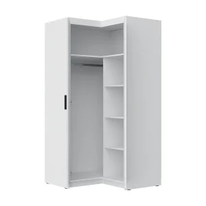 AX LIVING Hoekkast Storicos wit 98x190x98 cm