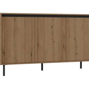 AX LIVING Dressoir BODRUM 3 deuren 149 cm eiken Evoke
