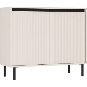 AX LIVING Dressoir BODRUM 2 deuren 100 cm zandbeige AX LIVING Dressoir BODRUM 2 deuren 100 cm zandbeige