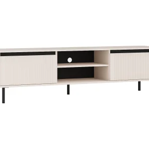 AX LIVING TV-meubel BODRUM 2 lades 178 cm zandbeige AX LIVING TV-meubel BODRUM 2 lades 178 cm zandbeige