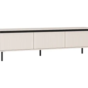 AX LIVING TV-meubel BODRUM 3 lades 178 cm zandbeige