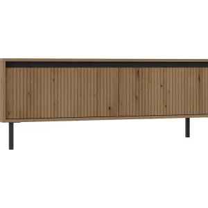 AX LIVING TV-meubel BODRUM 2 lades 140 cm eiken Evoke AX LIVING TV-meubel BODRUM 2 lades 140 cm eiken Evoke