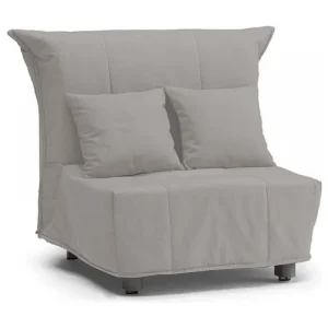 Talamo Italia Fauteuil Alma Grijs, Afneembaar, Dragkracht 200 kg, Zithoogte 40 cm, Made in Italy Talamo Italia Fauteuil Alma Grijs, Afneembaar, Dragkracht 200 kg, Zithoogte 40 cm, Made in Italy