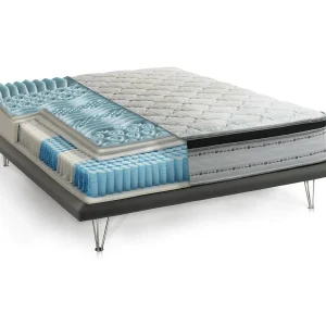 Talamo Italia Matras 1.5 Pers. Amalia 120x190x27 cm Wit, Afneembaar, Hardheid 3/5, Geschikte Bedmaat 120×190 cm, Made in Italy Talamo Italia Matras 1.5 Pers. Amalia 120x190x27 cm Wit, Afneembaar, Hardheid 3/5, Geschikte Bedmaat 120×190 cm, Made in Italy