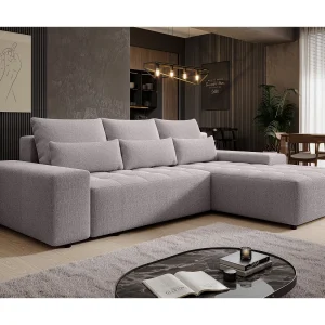 AX LIVING Hoekbank Alvorada 280 cm beige met slaapfunctie AX LIVING Hoekbank Alvorada 280 cm beige met slaapfunctie