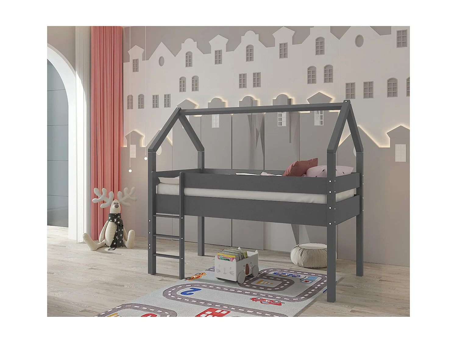 Alpi | Kamerbed Grijs