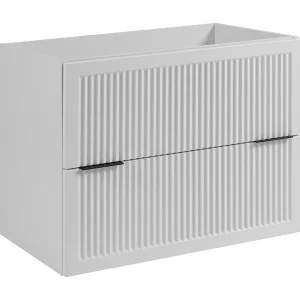 Badkamerkastje, wit, 80 x 44,5 x 60,7 cm, zonder tafelblad Badkamerkastje, wit, 80 x 44,5 x 60,7 cm, zonder tafelblad